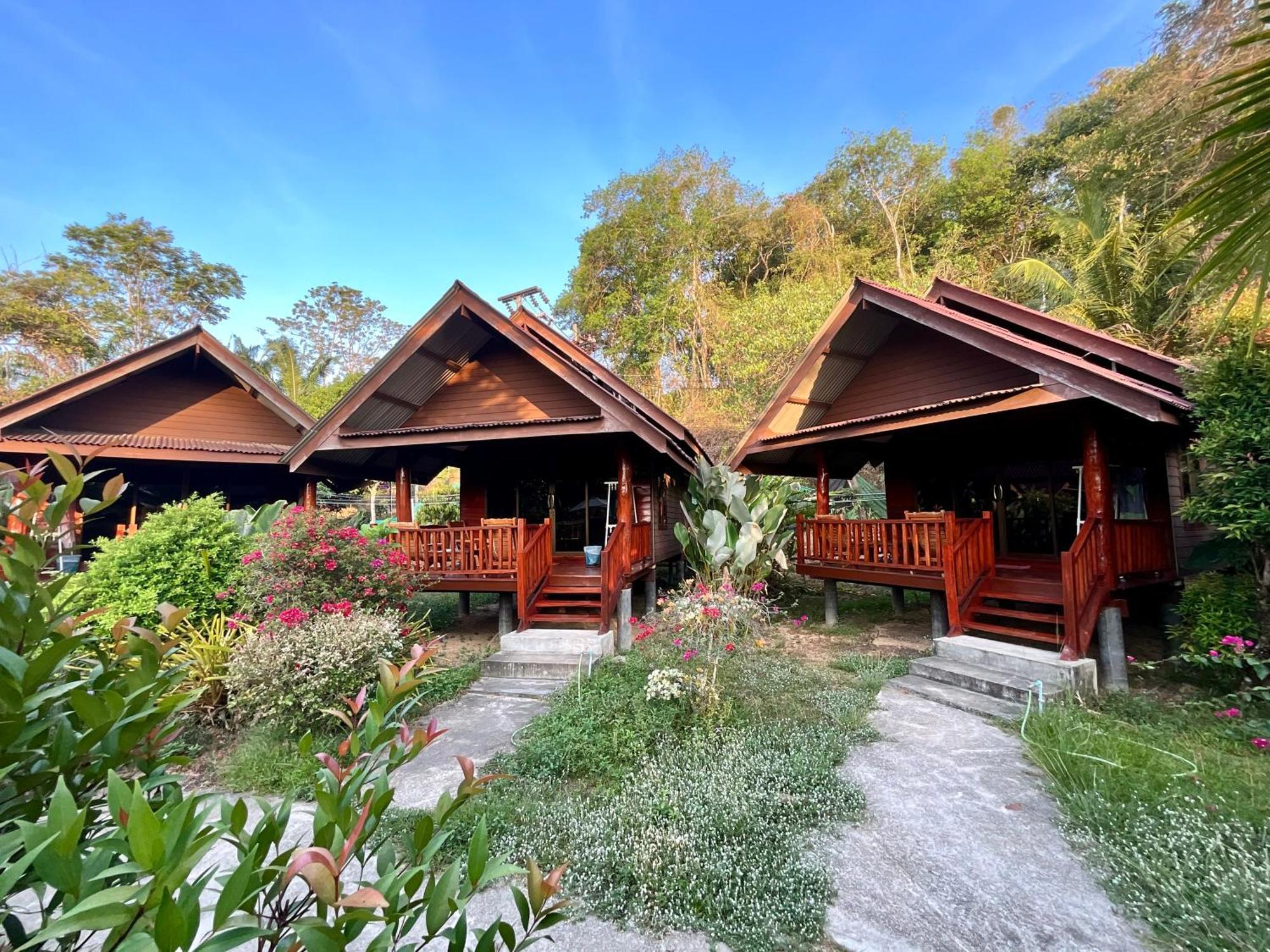 Koh Yao Seaview Bungalow 코야오노이 외부 사진