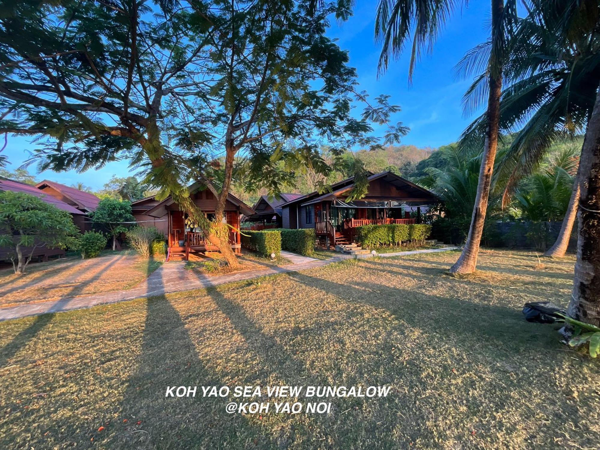 Koh Yao Seaview Bungalow 코야오노이 외부 사진